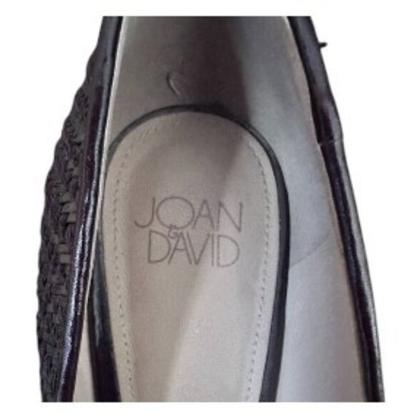 Joan & David Basketweave 'Daralynn' Platform Stiletto - Size 8.5 - Picture 5 of 7